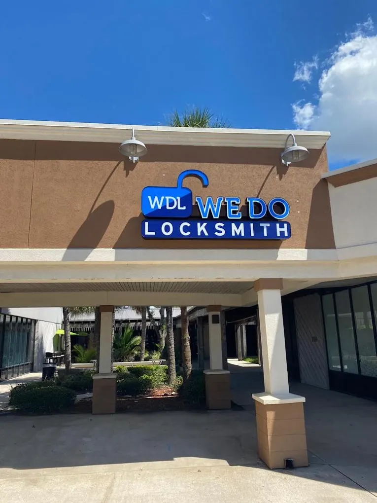 We Do Locksmith shop front